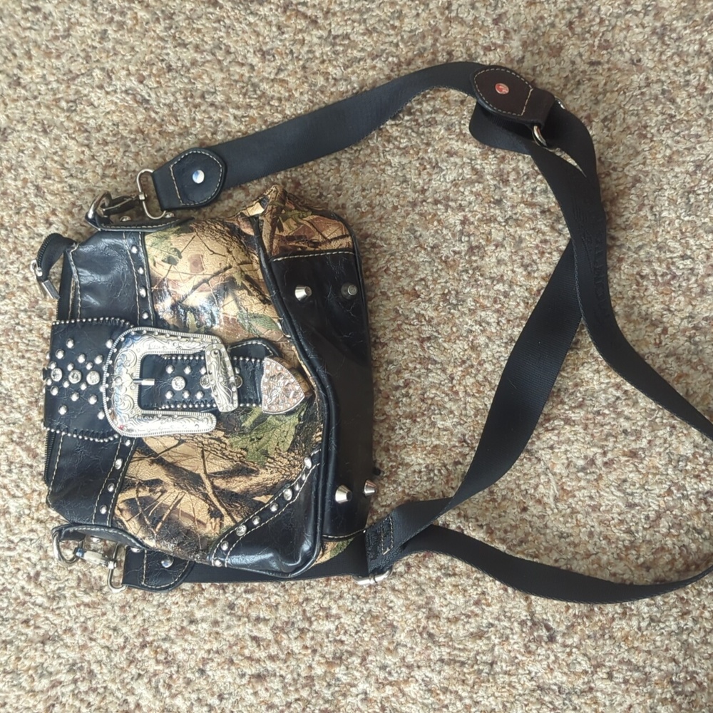 Montana West Small Camo Purse